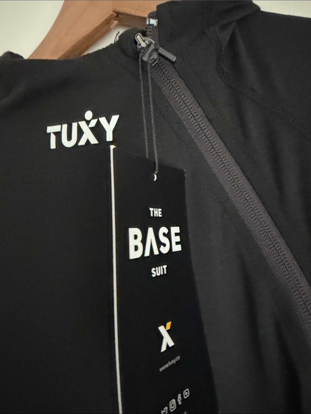 Tuxy Suit The Base Suit black S NWT - Picture 4 of 9